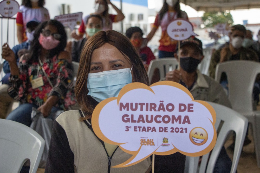 Com apoio do Governo Cuidando da Nossa Gente, 138 jaguararienses são atendidos na 3ª etapa do Mutirão de Glaucoma em Senhor do Bonfim