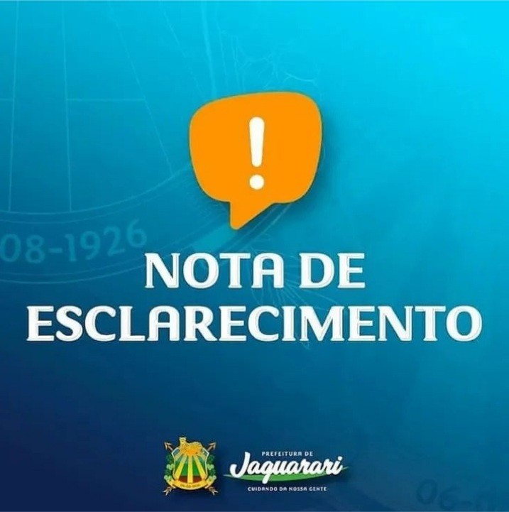 Nota de Esclarecimento