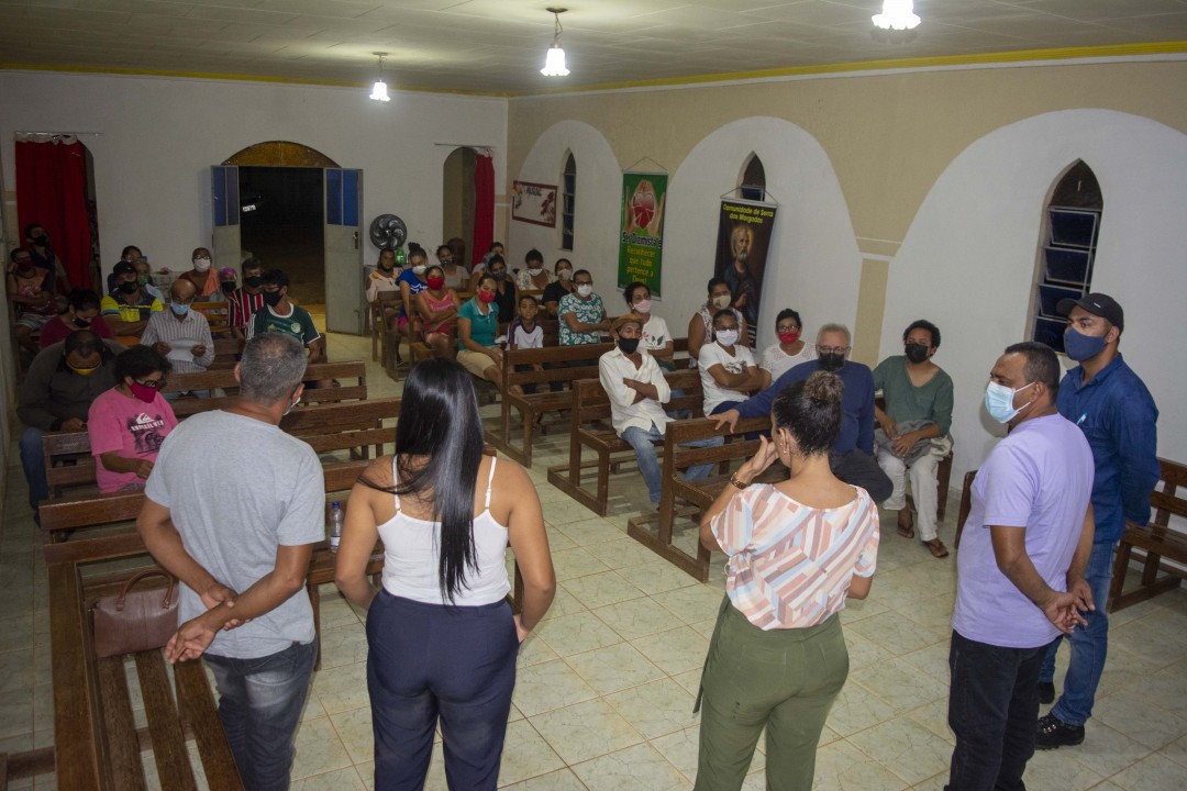 Com apoio dos moradores, trabalhos para a construção da Praça Central de Serra dos Morgados devem iniciar após o recesso de Carnaval