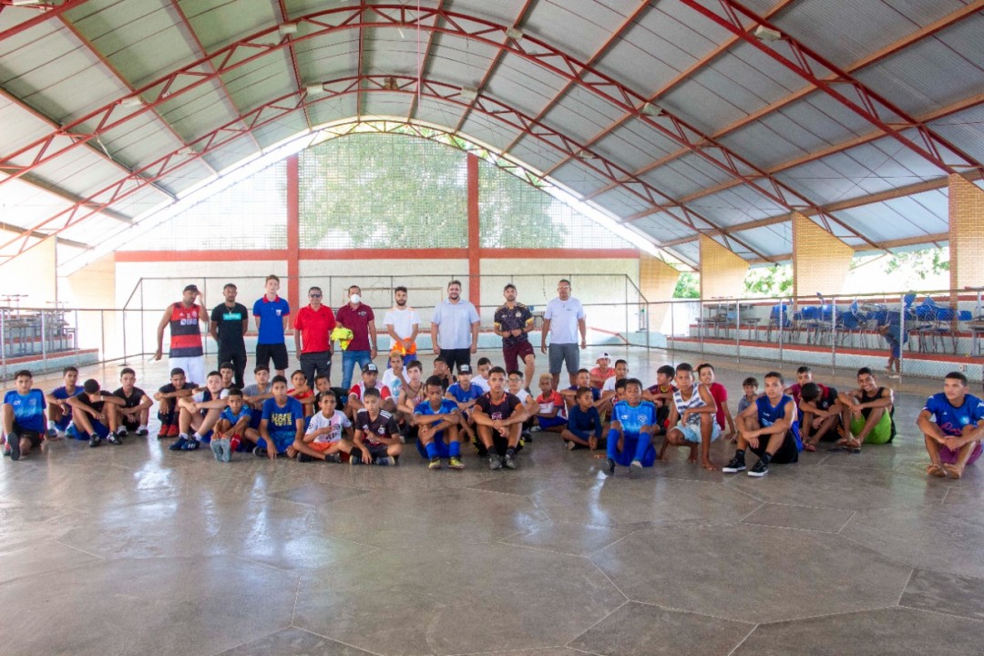 Conferência Regional e avaliação de adolescentes para a Seleção Baiana Sub-17 colocam o futsal de Jaguarari em foco