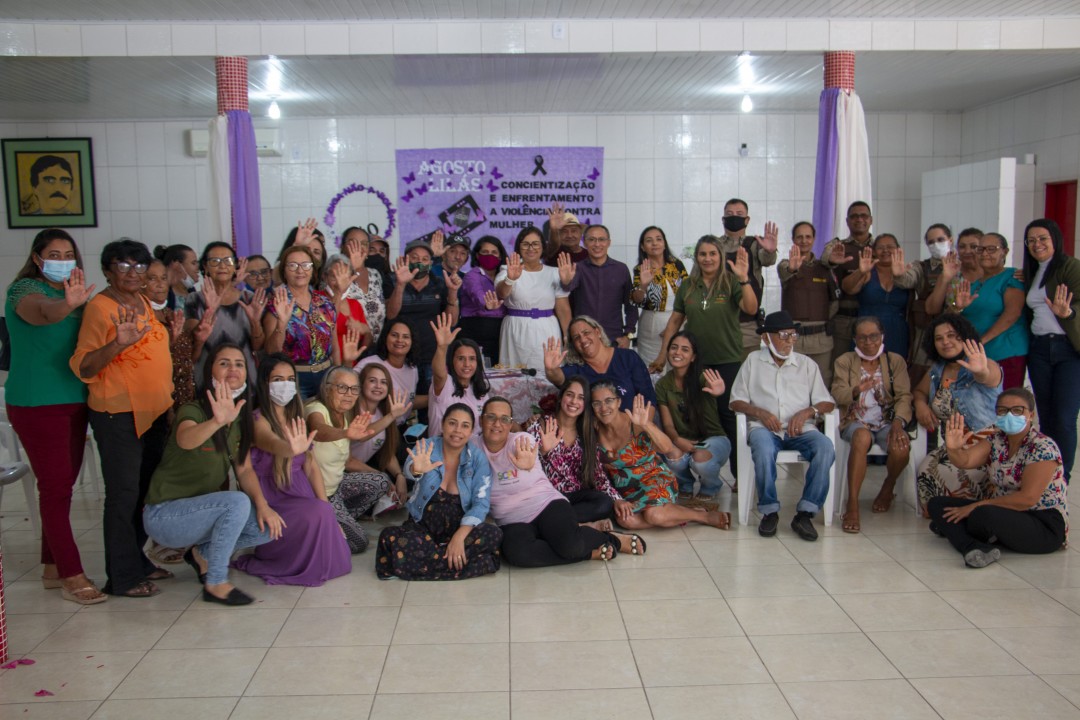 Prefeitura de Jaguarari promove roda de conversa sobre Agosto Lilás no Distrito de Pilar