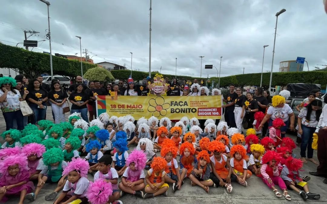 CREAS promove série de ações alusivas à Campanha de Combate ao Abuso e Exploração Infantojuvenil em Jaguarari