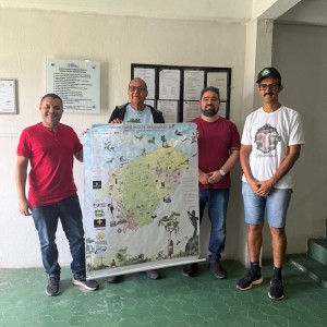 Jaguarari lança mapa turístico do município e valoriza atrativos locais