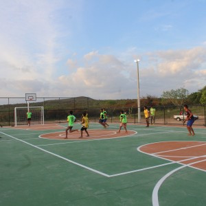 Governo Municipal inaugura Quadra Poliesportiva no povoado de Tanque de Terra