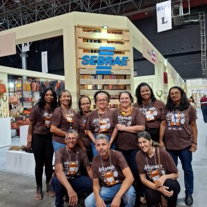 Jaguarari ganha destaque ao participar da Feira Nacional de Artesanato em Minas Gerais