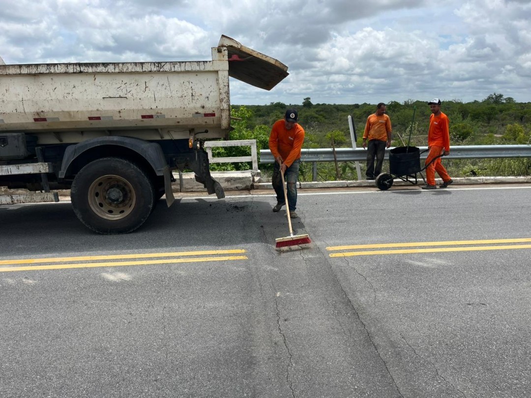 Ponte Grande que liga Barrinha a Pilar passa por manutenção e CDS TIPNI enfatiza que não houve danos estruturais